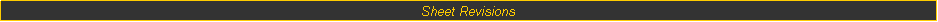 Text Box: Sheet Revisions