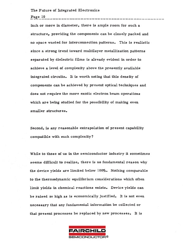 Moore's Law: Original Draft 1965