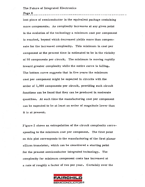 Moore's Law: Original Draft 1965