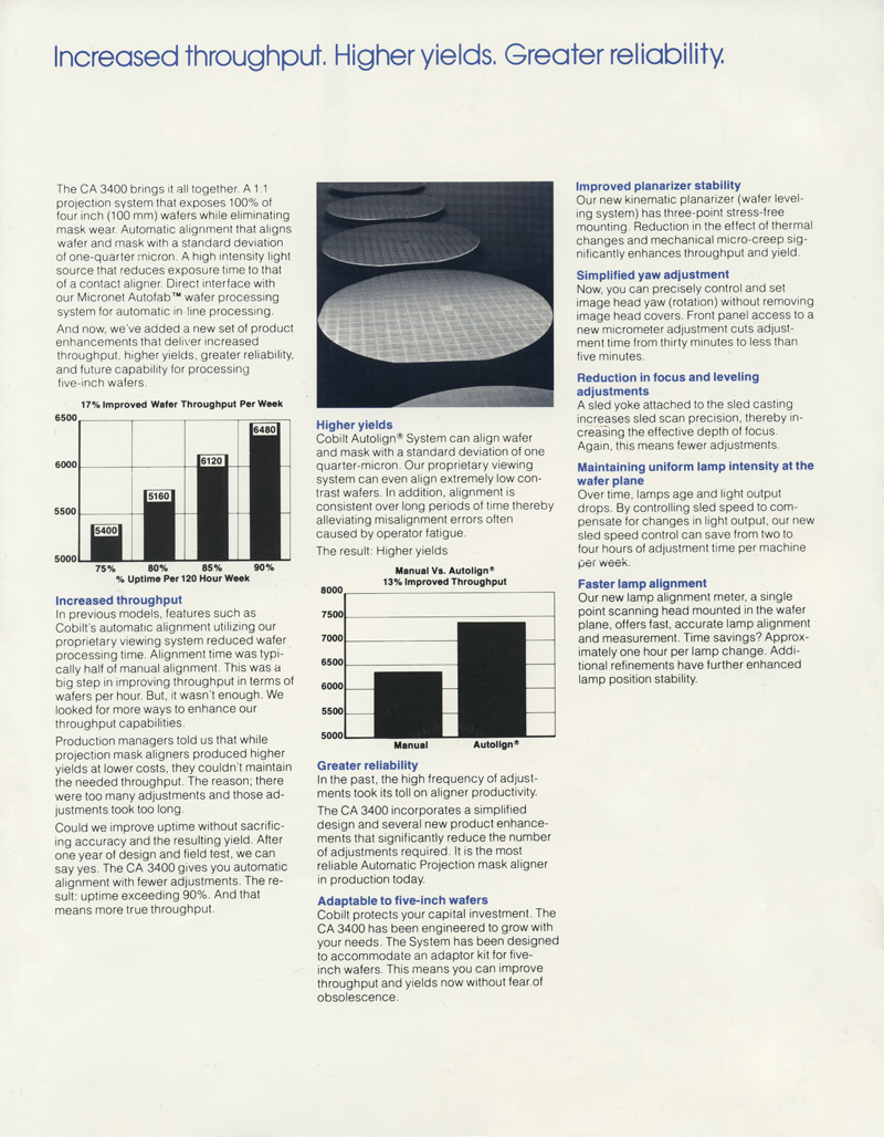 Applied Materials - Autolign CA 3400 Mask Aligner