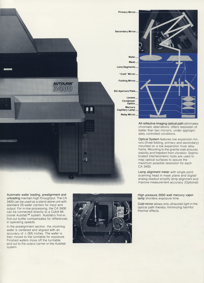 Applied Materials - Autolign CA 3400 Mask Aligner