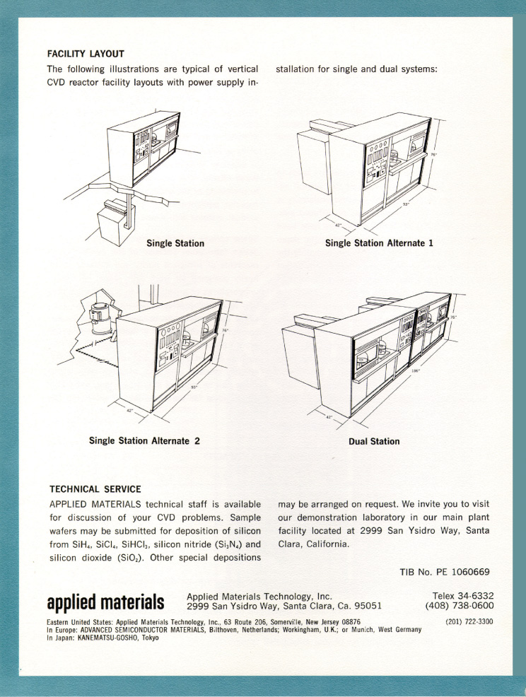 Applied Materials - AMV CVD Reactors
