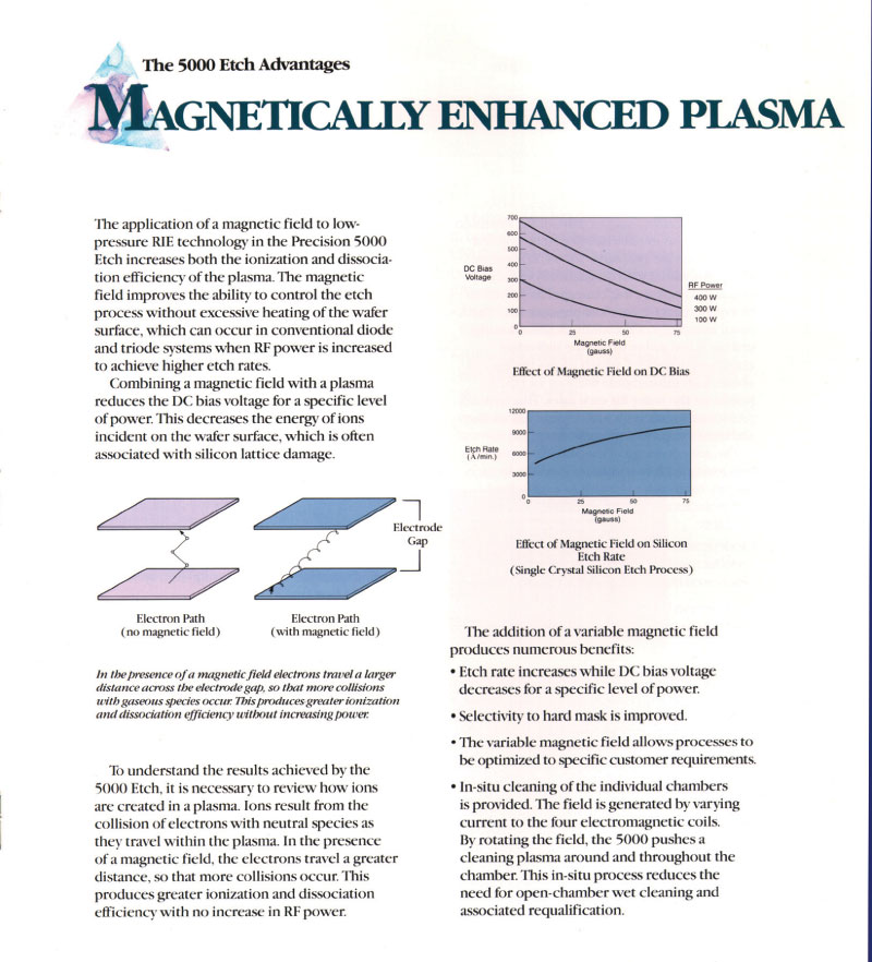 Applied Materials - P5000, Etcher