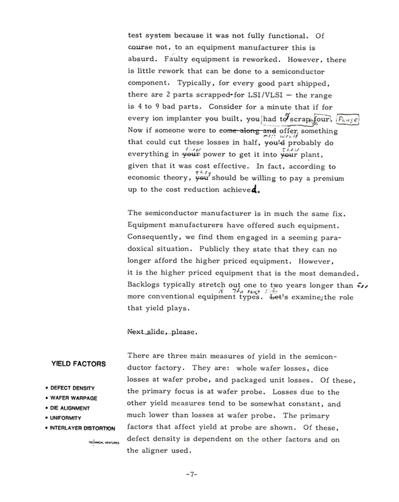 VLSI - An Economist's Viewpoint