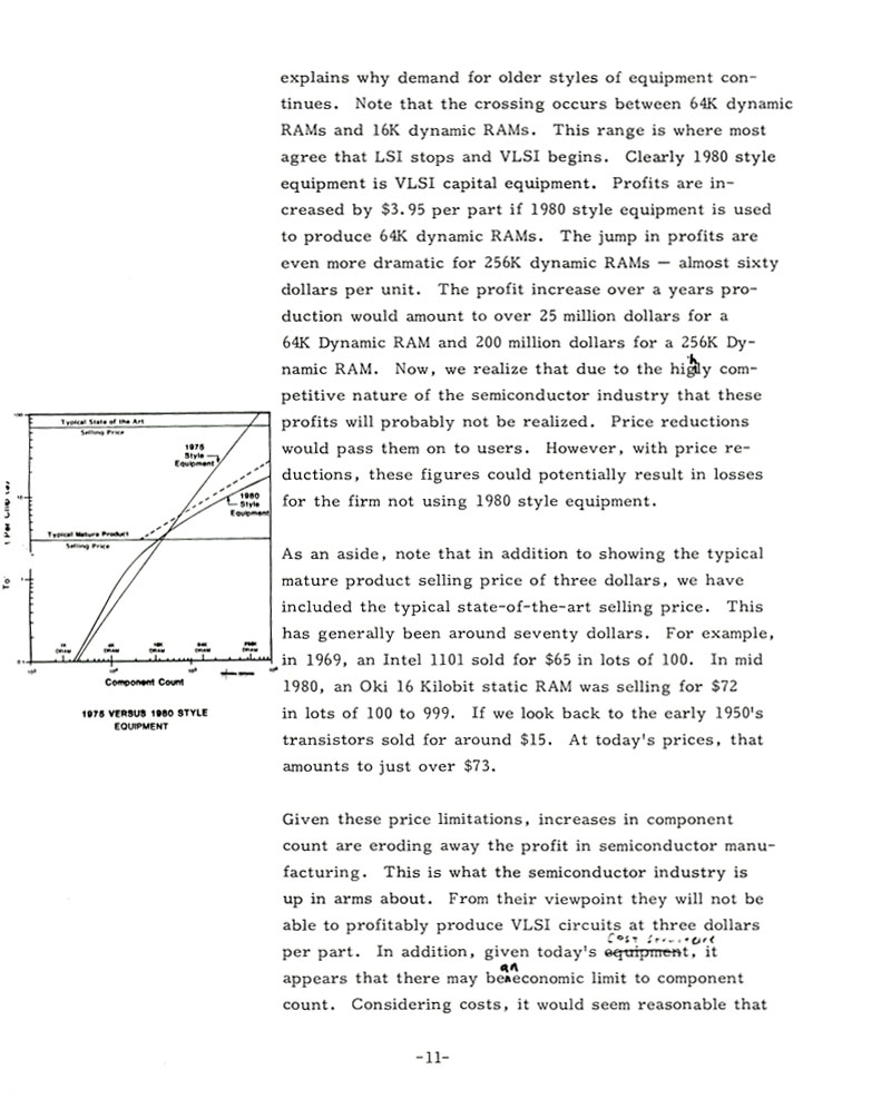 VLSI - An Economist's Viewpoint