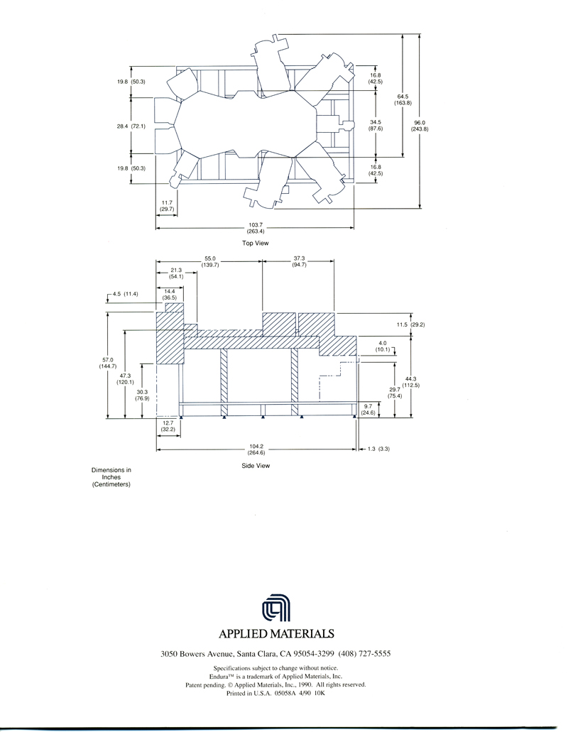 Applied Materials - Endura 5500 PVD System Specification