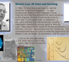 Moore's Law: 40 Years and Co ...