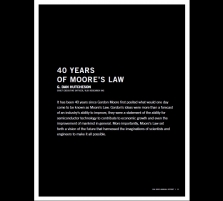 40 Years Of Moore's Law