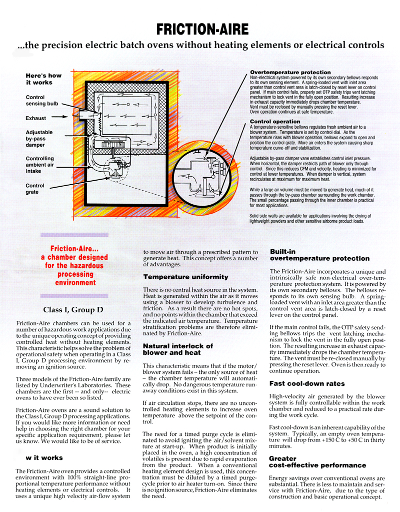 GS Blue M Electric 1991 for Oven Safety