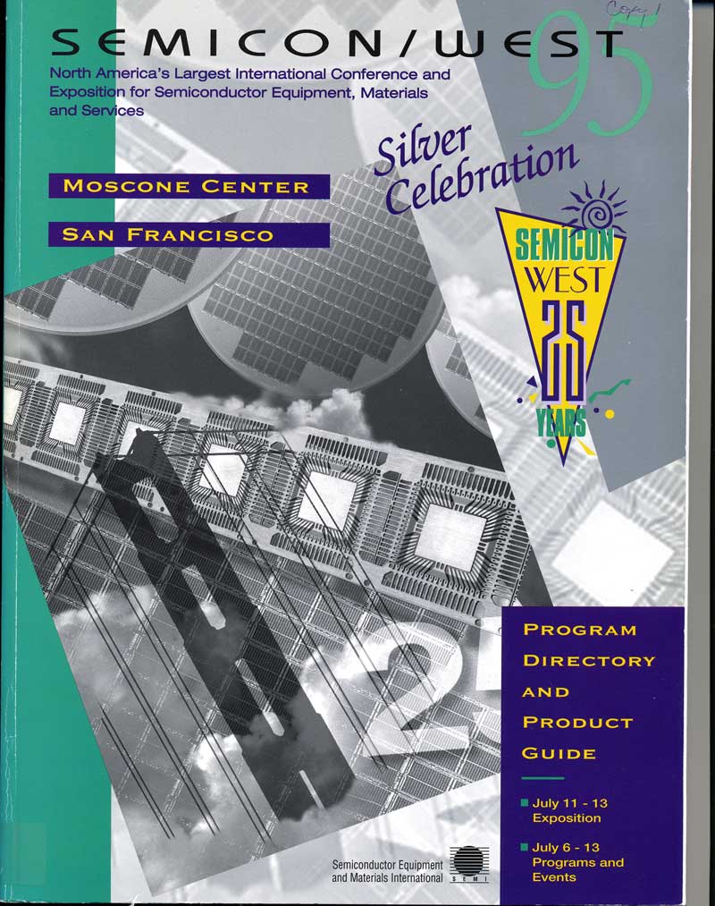 Semicon West 1995 North America's Largest International Conference