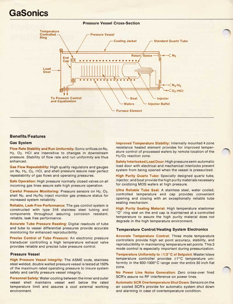 Gasonics HiPox High Pressure Oxidation System.