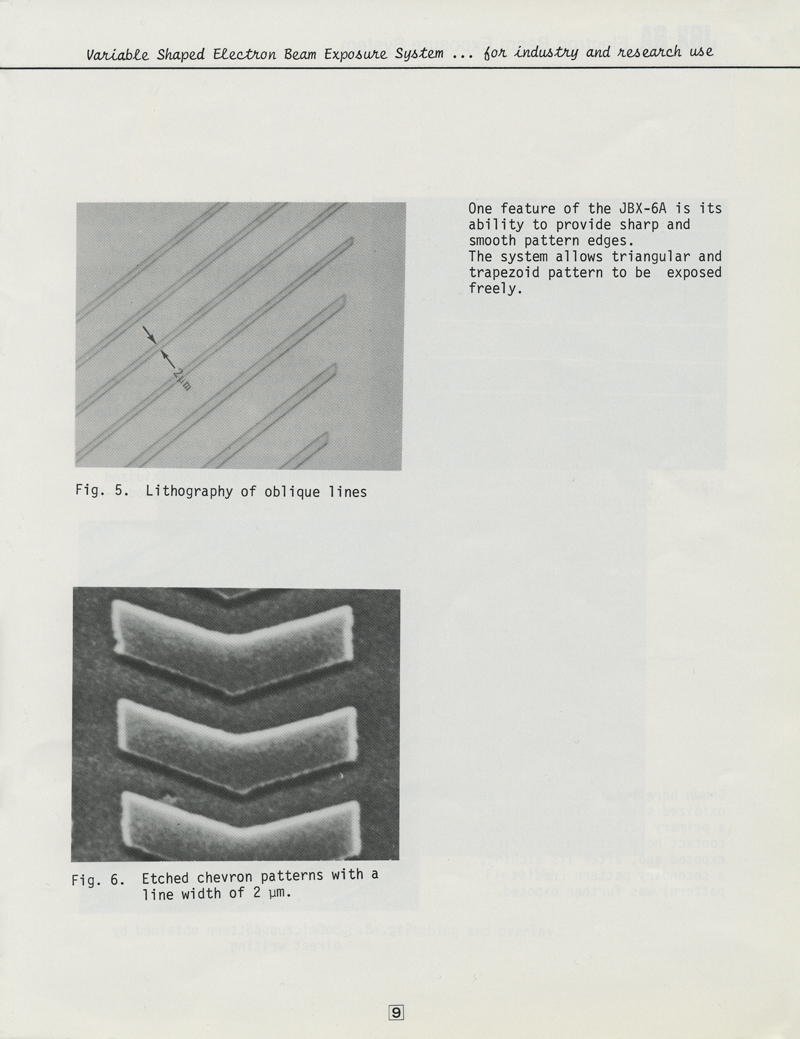 JBX-6A Electron Beam Exposure System