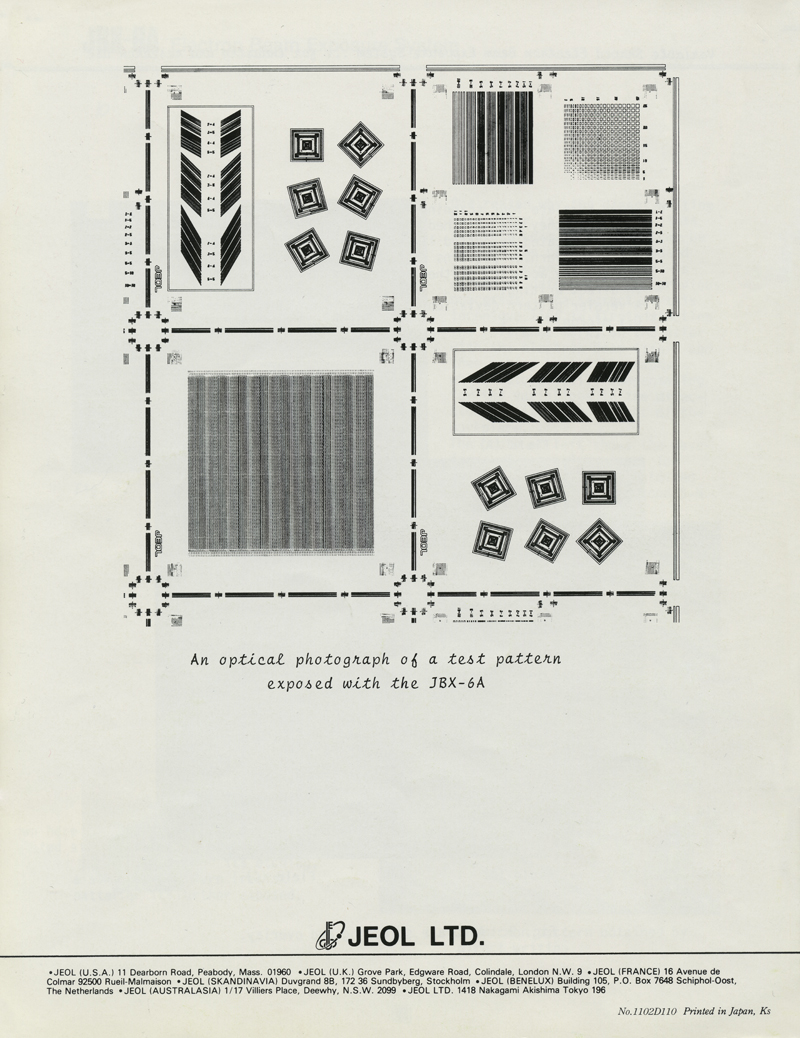 JBX-6A Electron Beam Exposure System