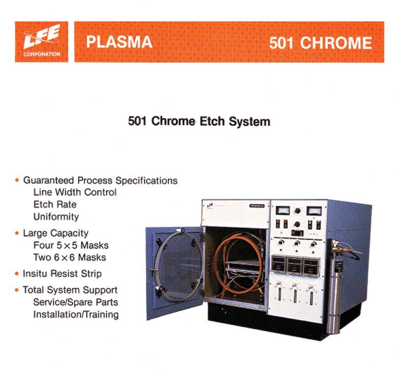 LFE Corporation-501 Plasma Etcher
