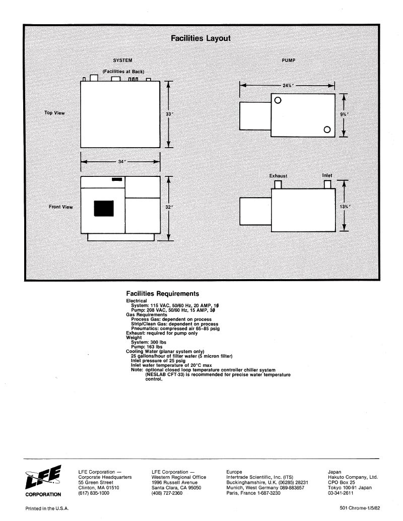 LFE Corporation-501 Plasma Etcher