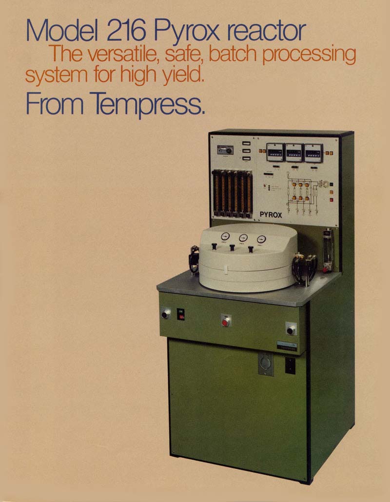 Tempress - Model 216 Pyrox Reactor