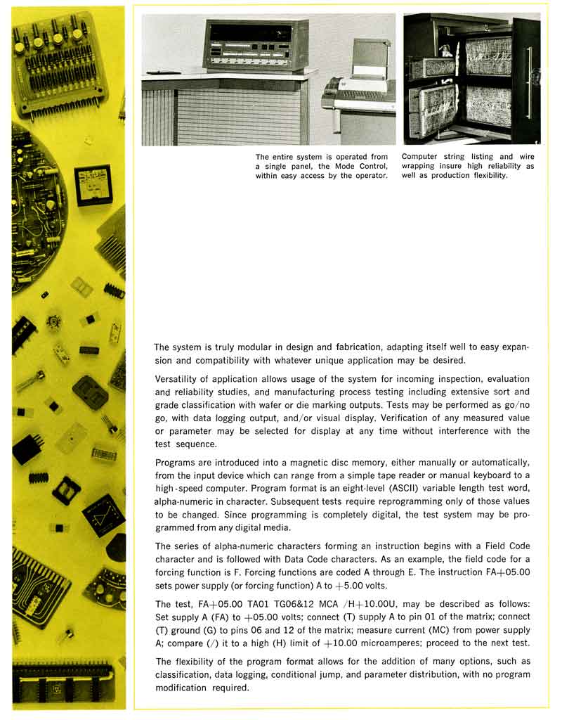 AAI-Series 1000, Microcircuit Test System 1968