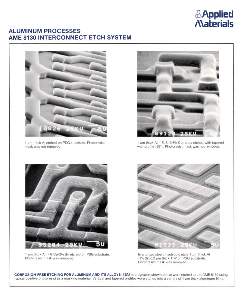 Applied Materials - 8100 Series Plasma Etching Systems