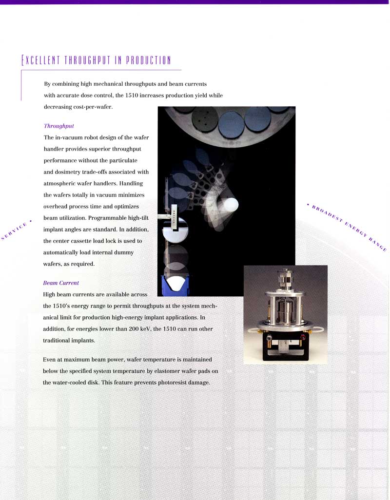 Genus - 1510 MeV Ion Implanter