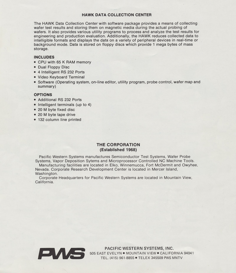 Teradyne-J259 The first computer controlled, IC Test System